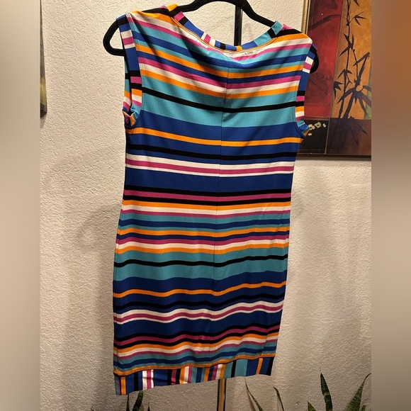 Trina Turk Women's Sleeveless Zinnia Solana Stripe Jersey Dress size S - Picture 5 of 9